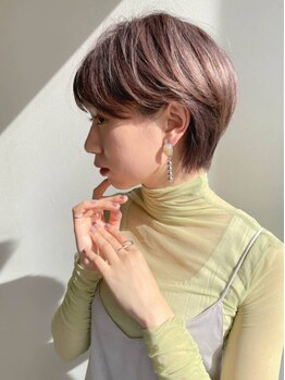 リフヘアー(Lifu hair)の写真/再現性にこだわったカットで大人可愛い印象に！ハンサムショートから女性らしいショートボブまでお任せ◎