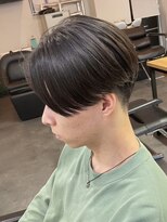 グッドタイムエフティフィフス 横浜西口(GoodTimes ft.fifth) ニュアンスパーマセンターパート韓国風センター分けメンズ横浜