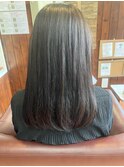 透明感あふれるきれいな暗髪♪/◯30代40代/ロング/髪質改善
