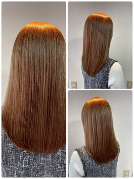 ルーチェ(luce) 髪質改善カラーヘアエステ 必要に応じた栄養分配合