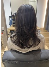 アフィネ ヘアライフデザイン(Affiner HAIR LIFE DESIGN) フロント"ざくざく"レイヤー　リバース2weyスタイル