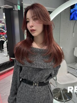レディアル 渋谷(REDEAL) ワンホンヘア/韓国ヘア/ウルフ/前髪[レイヤーカット/渋谷
