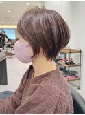絶壁解消ショート×ひし形小顔×30代40代50代×ショートボブN
