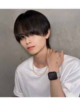 ケアウメダ(CARE UMEDA) 【CARE UMEDA】 酸性ストレートで作るラウンドマッシュウルフ