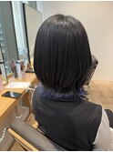 毛先カラー×マッシュウルフ