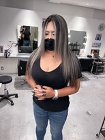 キング 梅田(K!ng)&nbsp;縮毛矯正髪質改善ハイライトレイヤーカット梅田美容室エクステ