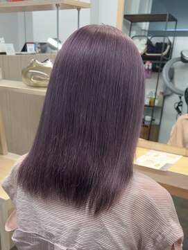 サロンドジョー(salon de joe) ケアブリーチダブルカラーインナーカラーハイトーン髪質改善