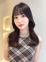 ロンド リリー 銀座(Lond Lily)&nbsp;◆ミディレイヤーカット/髪質改善/韓国/黒髪/小顔/前髪/銀座