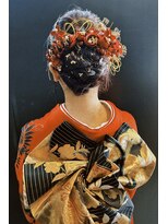 タクミフォーヘアー(TAKUMI for hair) ママ振袖アップヘア