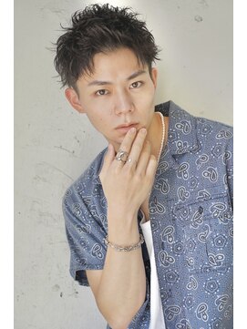 ロミーオム 本厚木(ROMMY. Homme) アップバングスパイキーショート束感本厚木駅