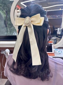 エターナルバイマティーナ(Eternal by MATINA) 【ガーリーハーフアップ】 池袋美容室