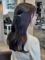 ケリーアン 太田(kelly.un)&nbsp;イヤリングカラー / ブリーチなし / オリーブカラー / ピンク