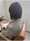 パツッとボブ/切りっぱなしボブ/四街道【積田佳奈】