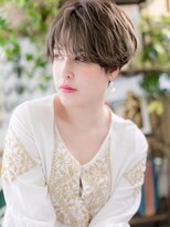 カバーヘアアンドスパ ブリス 浦和(COVER HAIR&SPA bliss)&nbsp;ハイライトハンサムショートレイヤーショートh4浦和30代40代