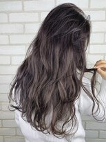 ディーバ 藤沢(D.I.E.V.A)&nbsp;20代30代40代大人上品アッシュバイオレットバレイヤージュロング