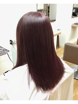 クラリヘア(kurari hair) ピンクバイオレット・ストレート