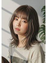 フルショウ 栄店(FURUSHO)&nbsp;くすみベージュ/マロンベージュ/くすみカラー/くびれ巻きヘア