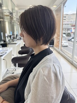 ハピネス 西大寺店(Happiness) 【30代・40代奈良】まとまり艶ショートボブ/髪質改善/うるは