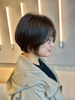 シダ(sida SAIIN)の写真/【京都/西院】丁寧なカウンセリングで本当になりたい姿を引き出す*似合わせ×扱いやすいボブ＆ショートが◎