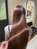 【業界初の新成分】しっとり髪質再整カラー＋カット＋髪質改善トリートメント