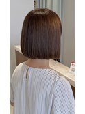 髪質改善ストレート*美髪ストレート*丸みボブ