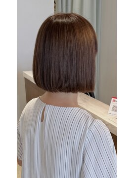 ケーツー 谷町(K-two) 髪質改善ストレート*美髪ストレート*丸みボブ