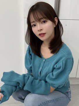 アマトウキョウスマートサロン(AMA TOKYO×Smart Salon) くびれレイヤー/顔まわりカット/レイヤーカット/小顔ヘア