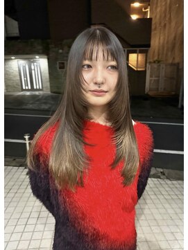 ロッソ 西荻窪(ROSSO) 顔周りレイヤー/シャギーレイヤー/レイヤーロング