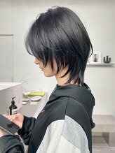 ステン(sten)&nbsp;シャギーウルフ×ダークな透明感カラー