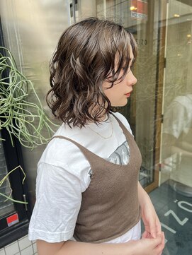 ボブパーマ/くるくるパーマ/ニュアンスパーマ/ウルフパーマ