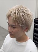 ハイトーンスパイキーショート/ブリーチ