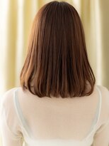 カバーヘア ブリス 上尾西口店(COVER HAIR bliss)&nbsp;シースルーバング姫カットレイヤー小顔ミディアムY上尾20代30代