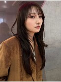韓国レイヤー/顔周りカット/フェイスレイヤー/前髪