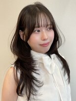 ポケット 渋谷(POCKET)&nbsp;着物ヘア/大人ガーリー/ダークアッシュ/似合わせカット/渋谷