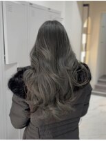 イオエ 表参道(ioe)&nbsp;黒髪/オリーブグレー/小顔/ココアベージュ/髪質改善/縮毛矯正