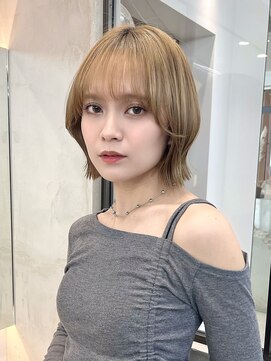 ロンドアジュール 横浜(Lond azur) グレーブラウンイメチェン/ミニボブレイヤー/ウォームベージュ