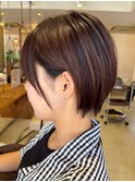六地蔵/ ショート/髪質改善