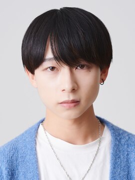 エルマーク メンズパーマ 心斎橋(L-MARK) センターパート/ニュアンスパーマ/フェザーパーマ/men's