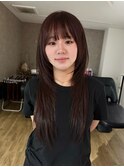 大分ハッシュカット韓国レイヤーワンホンヘアヨシンモリかるめ