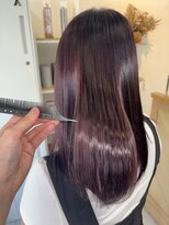 アリアヘアー(Aria hair)&nbsp;【艶髪ストレートパーマ】【ワインレッドカラー】