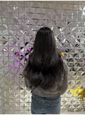 艶艶黒髪ロング