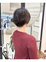 エブリ(evri)&nbsp;ショートボブ　パーマ　ナチュラルパーマ　ショート　ボブ　前髪