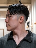 ダウズバーバーショップ 渋谷(dau's barber shop)&nbsp;刈り上げセンターパート