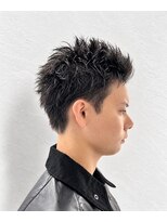 カスミ 霞(KASUMI)&nbsp;男らしくバサっとワイルドショート。　20代/大学生 /ストリート