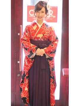 ココアール けやき通り(COCO.R) 卒業式プラン♪　短いヘアスタイルの方もお任せを♪（新潟駅３分