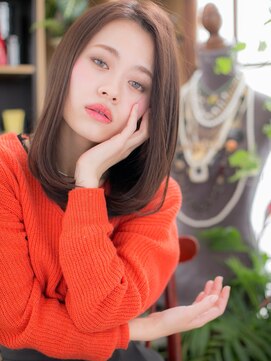 カバーヘア イヴ 戸頭店(COVER HAIR EVE) *+EVE戸頭+*…黒髪美人オーラで…ワンレンストレートe!