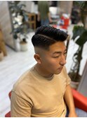 外国人風スキンフェード