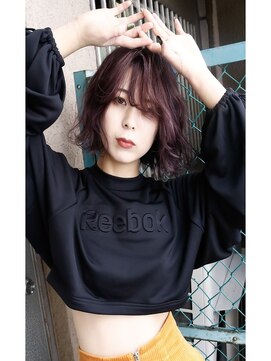 ナップヘアーボッコ(NAP hair bocco) 人気スタイル外はねボブ
