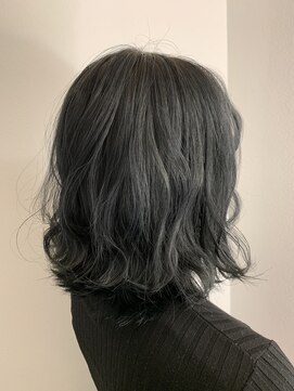 ナップヘアー NAP hair 光×グレー×ブラック