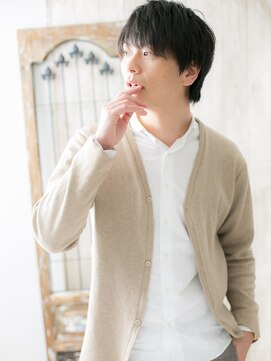 グルーミングサロン バーバー キャッスル 北浦和西口(Grooming salon Barber Castle) 黒髪マッシュウルフで爽やかさUP!束感ヘアK